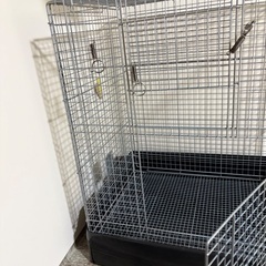 小動物ゲージ　SANKO イージーホーム60 ハイメッシュ　ブラックの画像