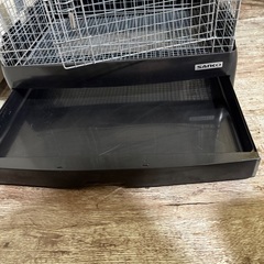 小動物ゲージ　SANKO イージーホーム60 ハイメッシュ　ブラックの画像