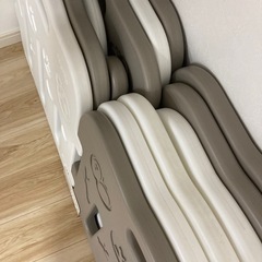 ifam ベビーサークル　12枚セットゲート付きの画像