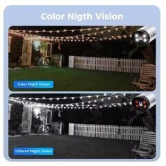 300 万画素カメラ 4台新品Hiseeu  Wi-Fi  監視システム セット 16CHの画像