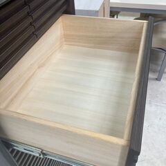 UNICO風 キャビネット タンス収納 衣類収納 桐天然木材 ハイチェストの画像