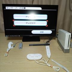 【ソフト6本付】Wii本体一式 …ドラゴンクエスト1.2.3など【ご希望があれば無料でもう1台】の画像