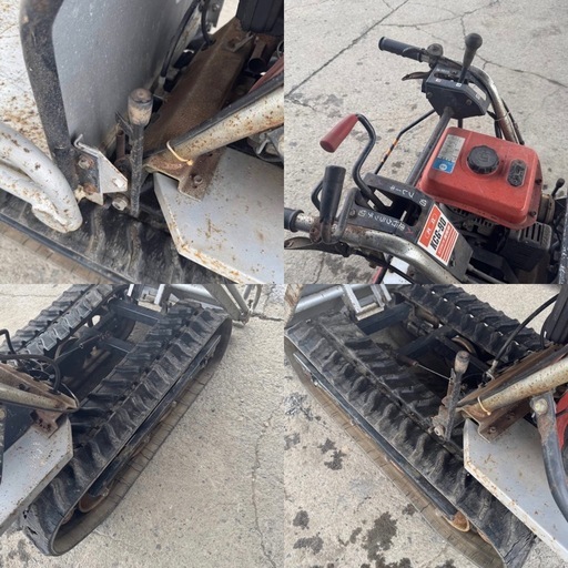 A-248△ v 岐阜発/ 共立/ KCG-90/ 運搬車/ 実動 動画250kg/ 手動ダンプ/ 現状品/ 管20u/ R7.6/27 △