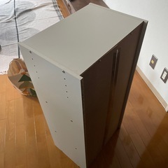 カラーボックス白の画像