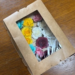 ラッピング用フラワーの画像