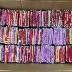 未使用 アクセサリーケース 布袋 約500個セット ネックレス イヤリング ジュエリーショップ 貴金属店 店舗 業務の画像