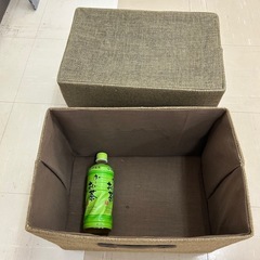 収納ボックス　ニトリ　折りたたみケースの画像