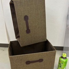 収納ボックス　ニトリ　折りたたみケースの画像