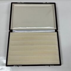 未使用 指輪ケース リングケース 2個セット（6列収納） ジュエリーショップ 貴金属店 店舗 業務 幅26.5cm×奥行18cm×高さ4cm の画像