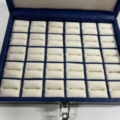 未使用 指輪ケース リングケース 8個セット（1個につき30点収納可能） ジュエリーショップ 貴金属店 店舗 業務 幅20.5cm×奥行16cm×高さ5cmの画像
