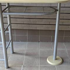 カウンターテーブル☆中古家具 作業台に☆キッチンテーブル 収納 の画像