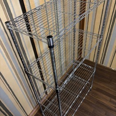 スチールシェルフ　4段　棚　ラックの画像