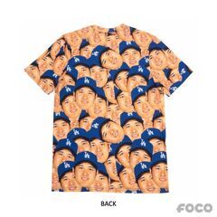 大谷翔平　前面　顔T　新品未使用新品未使用の画像