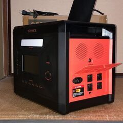 美品！大容量2300Whポータブル電源　UPS、パススルー充電、高速充電、リン酸鉄の画像