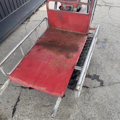 A-249△ v 岐阜発/ ウインブルヤマグチ/ YX-505ZK/ 運搬車/ 250kg/ 手動ダンプ/ 実動 動画スイッチ交換あり/ 現状品/ 小18/ R7.6/27 △の画像