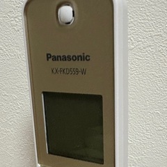 ほぼ新品！Panasonic コードレス　電話機　固定電話　パナソニックの画像