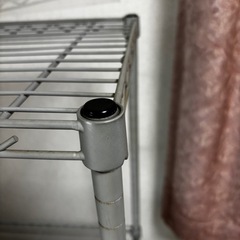 収納棚　スチールラック　キャスター付きの画像