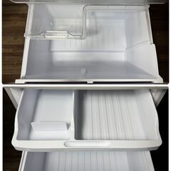 シャープ　ノンフロン冷凍冷蔵庫　両開きタイプ２０１７年製の画像