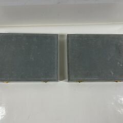 未使用 指輪ケース リングケース アクセサリーケース 2個セット ジュエリーショップ 貴金属店 店舗 業務 幅26cm×奥行21cm×高さ5cmの画像