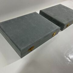 未使用 指輪ケース リングケース アクセサリーケース 2個セット ジュエリーショップ 貴金属店 店舗 業務 幅26cm×奥行21cm×高さ5cmの画像