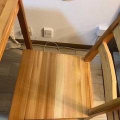 【お渡し先決定】ダイニングテーブルチェアセットの画像