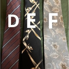 ビジネス フォーマル ネクタイいろいろ お好きな物だけ100円/全部まとめて1000円の画像