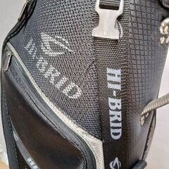 【B432】Hi-BIRD　ゴルフクラブバック　バックのみ　軽量　ブラック　現状品の画像