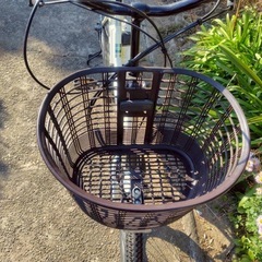 YAMAHA 電動アシスト自転車　充電器付き　後ろカゴ付き！
の画像