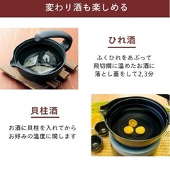 新品未使用箱付き　酒燗器　1.5号　熱燗　温度調整の画像