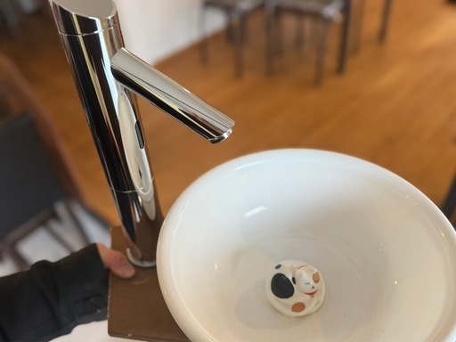 【譲ります】タッチレス水栓&手洗い桶