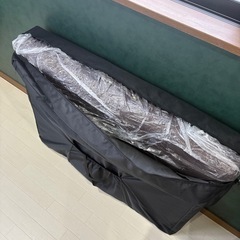 【美品】折りたたみエステベッド ブラウン 持ち運びやすいケース付き の画像