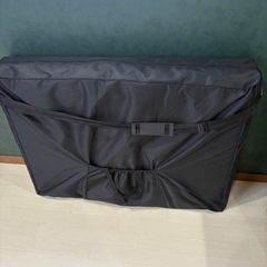 【美品】折りたたみエステベッド ブラウン 持ち運びやすいケース付き の画像