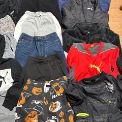 キッズ　ダウン　パーカー　ズボン　130.140の画像