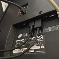 ハイセンス50インチTVの画像