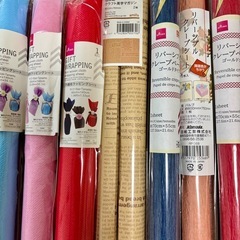 ラッピング用紙まとめ売りの画像
