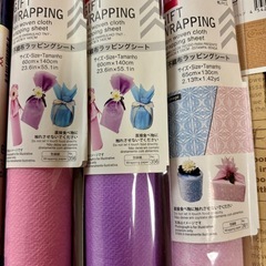 ラッピング用紙まとめ売りの画像
