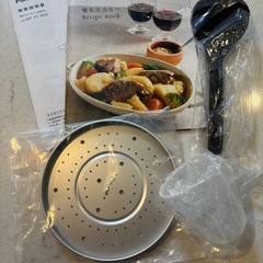 パナソニック　電気圧力鍋　取扱説明書・レシピ付きの画像