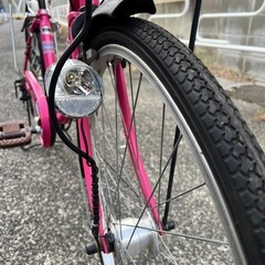 中古自転車　26インチ　オートライト　6段ギア　新品リング錠付き　　　の画像