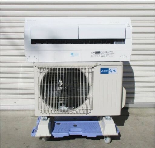 ① 三菱 エアコン 2.2kw 主に6畳~　霧ヶ峰 MSZ-R2222-W　動作良好　2022年製　MITSUBISHI　3ヶ月保証　ムーブアイ搭載　コンパクト　350ZS
