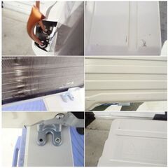 ②　三菱 エアコン2.2kw 主に6畳～　霧ヶ峰 MSZ-R2222-W　動作良好　2022年製　MITSUBISHI　3ヶ月保証　ムーブアイ搭載　コンパクト　350ZSの画像