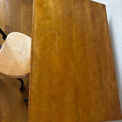 机　椅子　テーブル　セットの画像