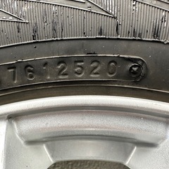 8部山　国産OEM スタッドレス　ホイール付　155/65/13 軽ワゴン・トラック等の画像