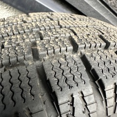 8部山　国産OEM スタッドレス　ホイール付　155/65/13 軽ワゴン・トラック等の画像