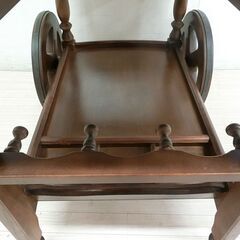 アンティークワゴン バタフライテーブルの画像