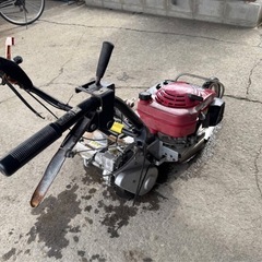 A-253△ v 岐阜発/ 共立/ ウイングモア/ AZ660/ 草刈機/ 自走式/ エンジン始動/ ロータリーvベルト切れ/ 現状品/ 管20u/ R7.11/13 △の画像