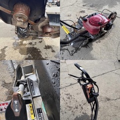 A-253△ v 岐阜発/ 共立/ ウイングモア/ AZ660/ 草刈機/ 自走式/ エンジン始動/ ロータリーvベルト切れ/ 現状品/ 管20u/ R7.11/13 △の画像