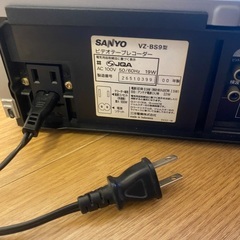 Hi-Fi S-Video対応のSANYO製VHSプレーヤーの画像