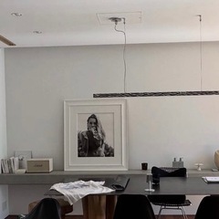 レストラン風照明シルバーの画像