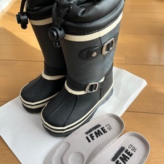【商談中】長靴　冬用　イフミー　キッズ　16cmの画像