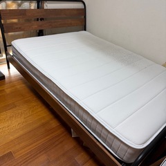 🔷ニトリ ダブルベッド フレーム🔷の画像